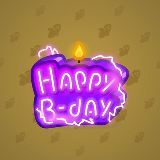 B-Day Candle #157687