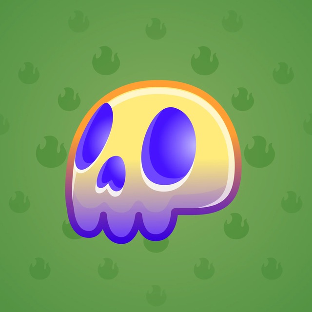 NFT-подарок Electric Skull Chromatic