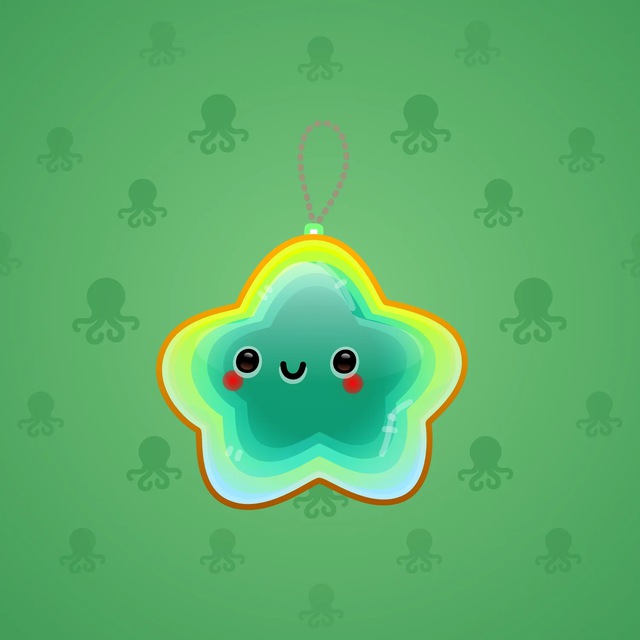 NFT-подарок Hanging Star Azure Lagoon