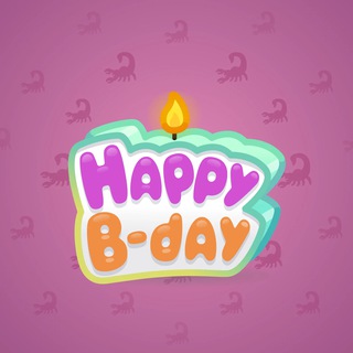 B-Day Candle #102549