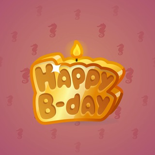 B-Day Candle #220489