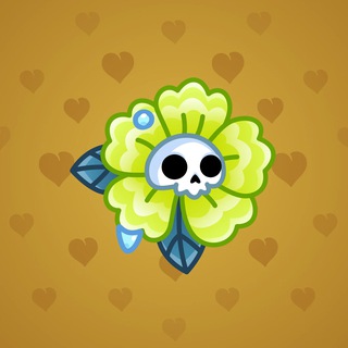 Skull Flower #9030