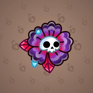 Skull Flower #2839