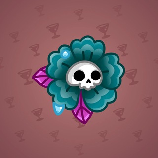 Skull Flower #6489
