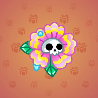 Skull Flower #11421