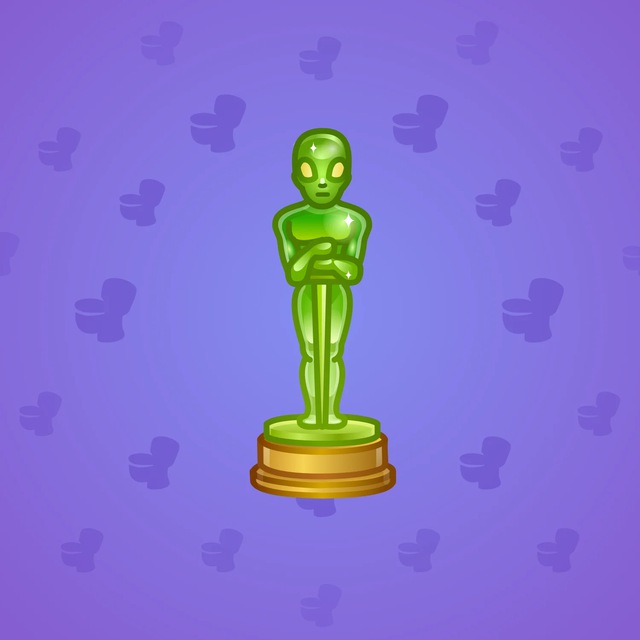 NFT-подарок Mini Oscar Mars Attacks