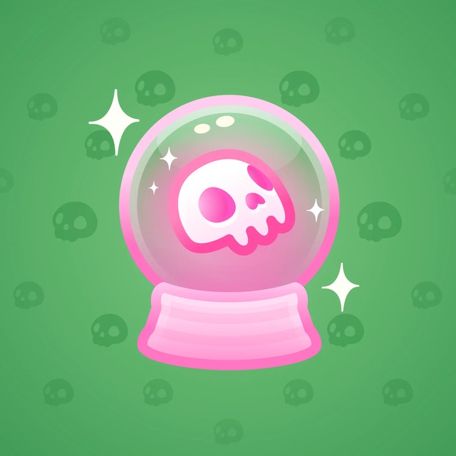 NFT-подарок Crystal Ball Lady Death