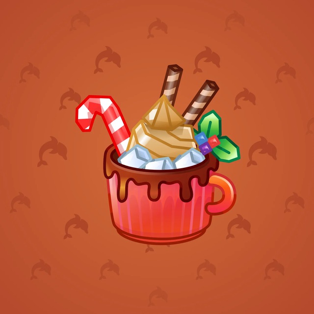 NFT-подарок Holiday Drink Orange Ghost