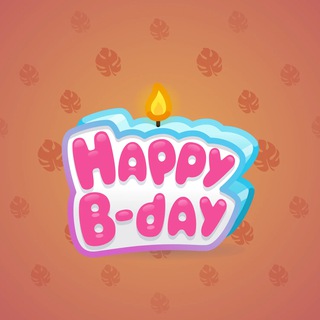 B-Day Candle #190456