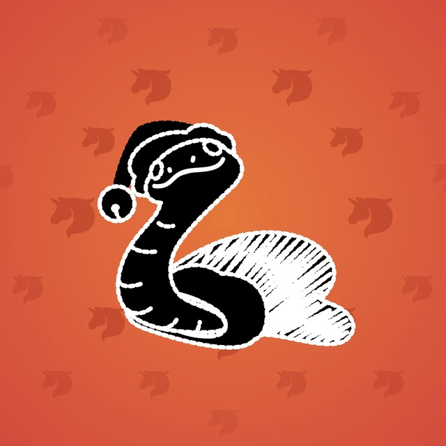 NFT-подарок Pet Snake Black Mamba