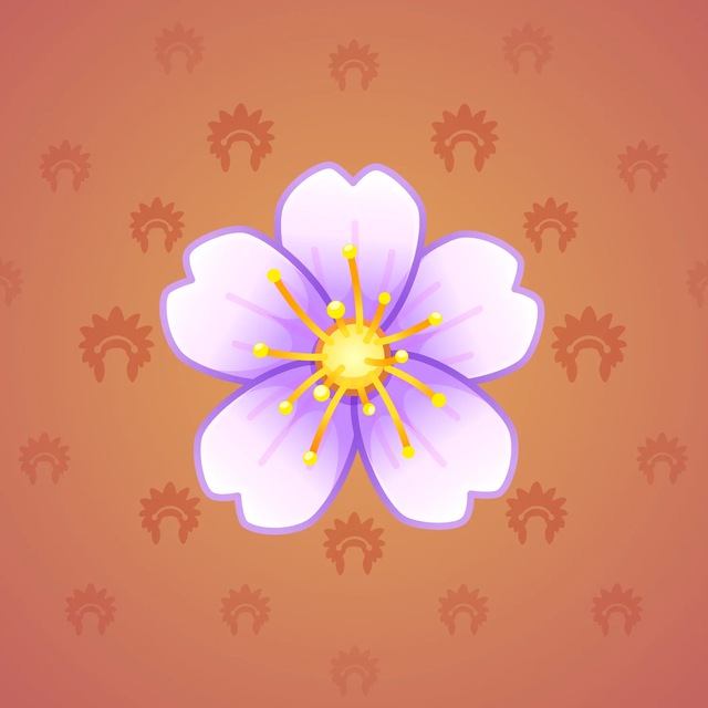 NFT-подарок Sakura Flower Aubrieta