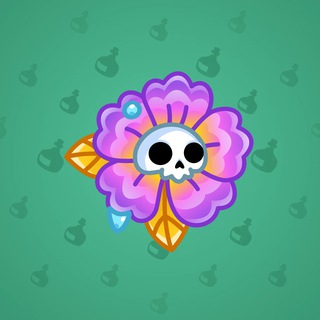 Skull Flower #3620