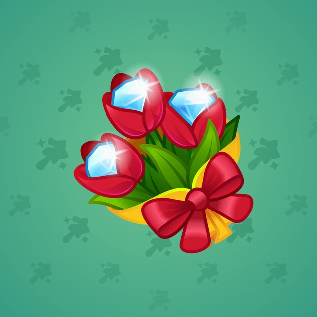 NFT-подарок Pretty Posy Rose Diamond