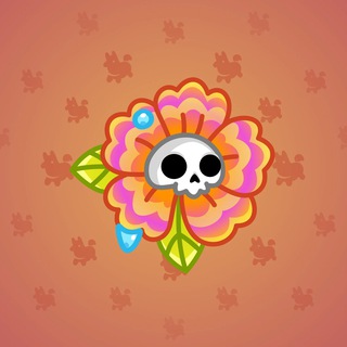Skull Flower #1434