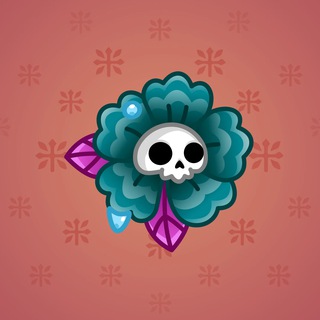 Skull Flower #17299