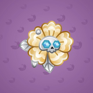 Skull Flower #20007