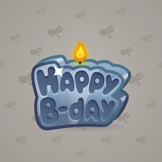 B-Day Candle #205524