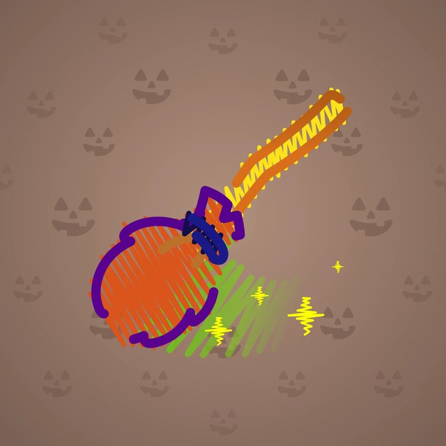 NFT-подарок Flying Broom Scribbler