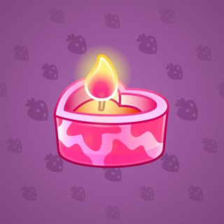Love Candle #12598