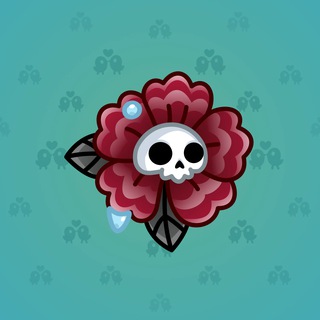 Skull Flower #9118
