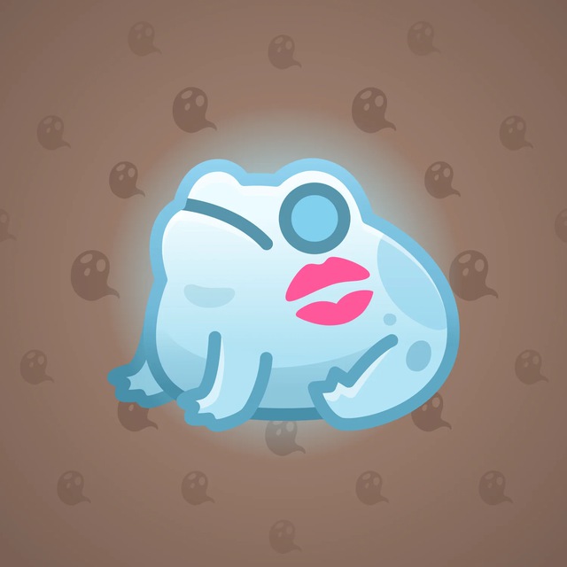 NFT-подарок Kissed Frog Ectofrog