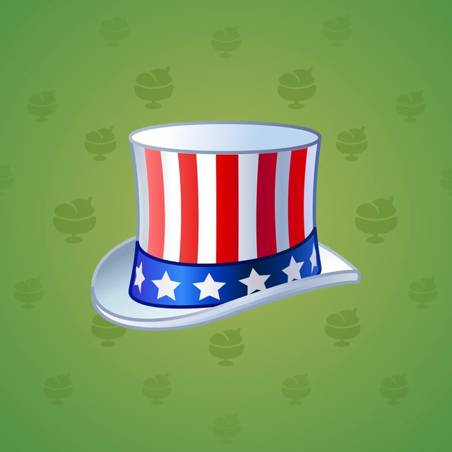 NFT-подарок Top Hat Uncle Sam