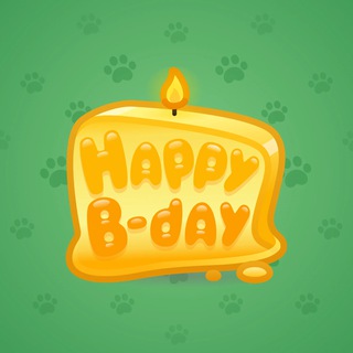 B-Day Candle #124461