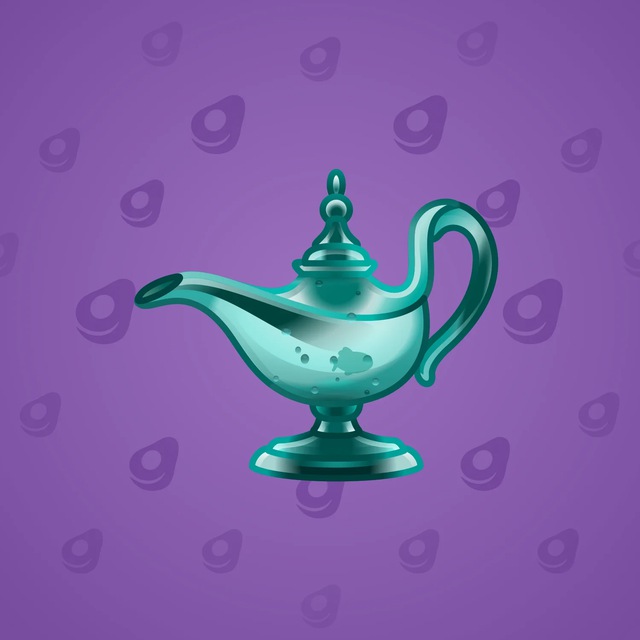 NFT-подарок Genie Lamp Goldfish