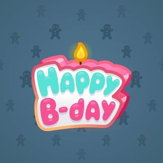 B-Day Candle #65824