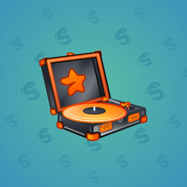 NFT-подарок Record Player Black Gold