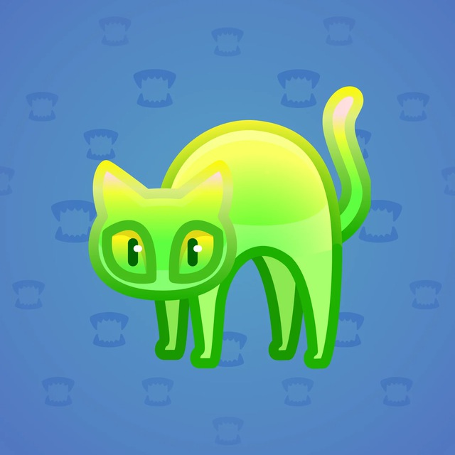 NFT-подарок Scared Cat Caustic