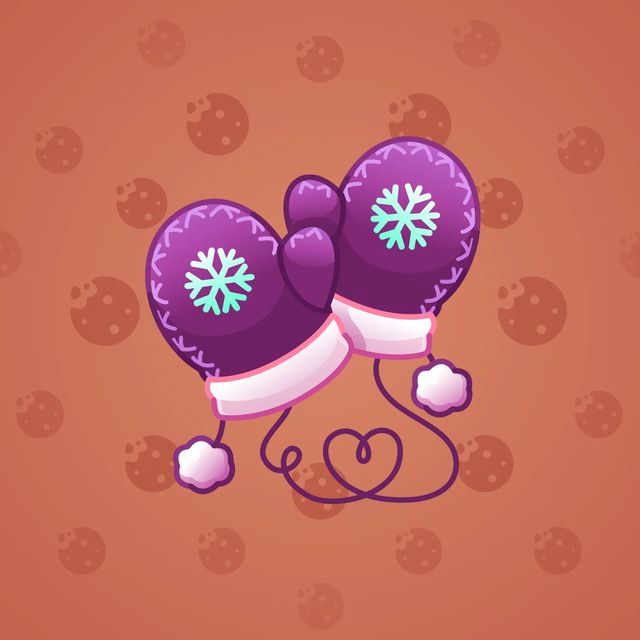 NFT-подарок Snow Mittens Grape Soda