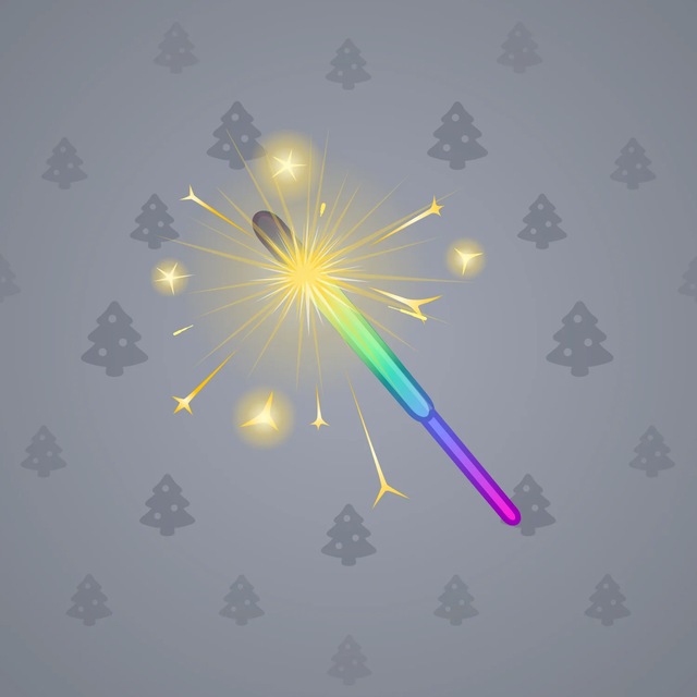 NFT-подарок Party Sparkler Rainbow