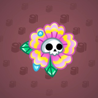 Skull Flower #20307