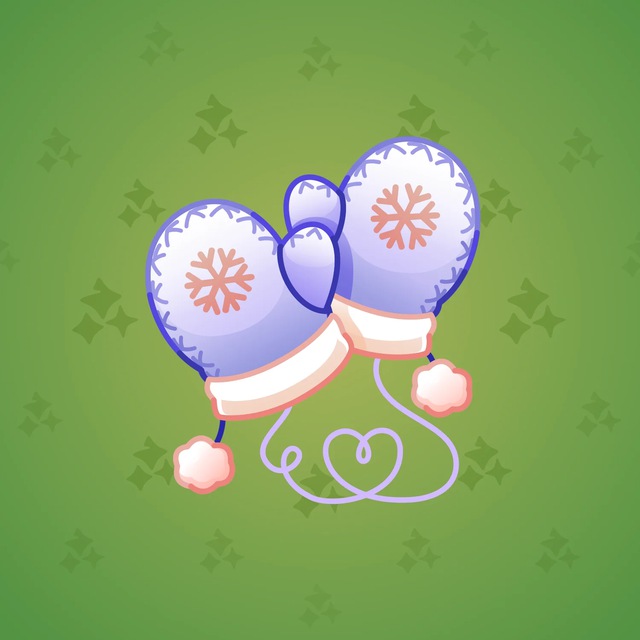 NFT-подарок Snow Mittens Periwinkle