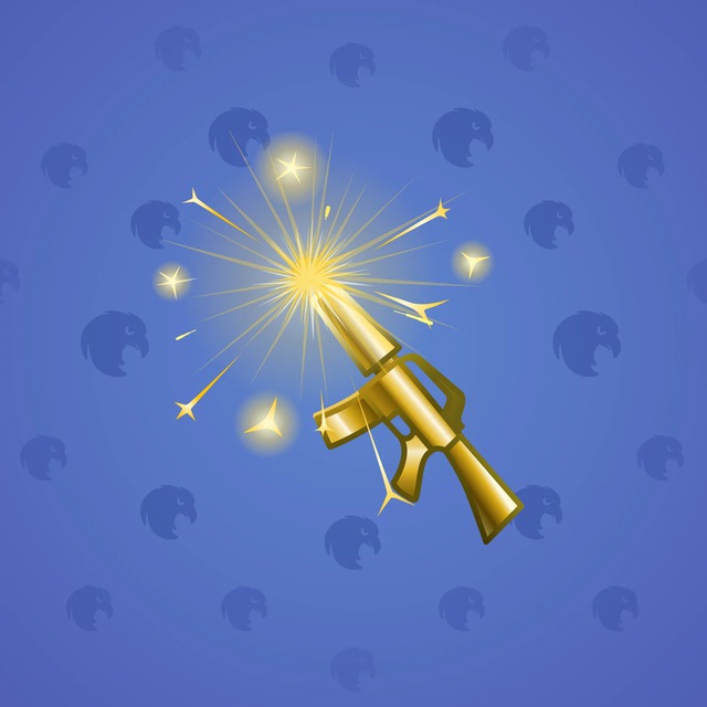 NFT-подарок Party Sparkler Golden Gun