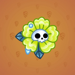 Skull Flower #7957