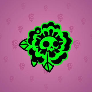 Skull Flower #3327