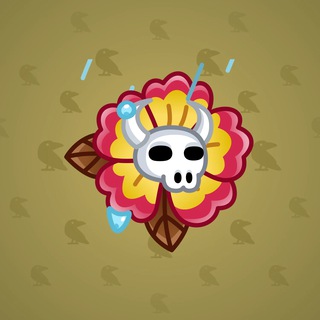 Skull Flower #13174