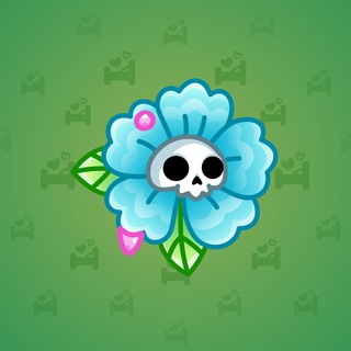 Skull Flower #11976
