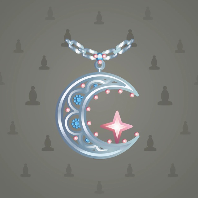 NFT-подарок Moon Pendant Eternal Rose