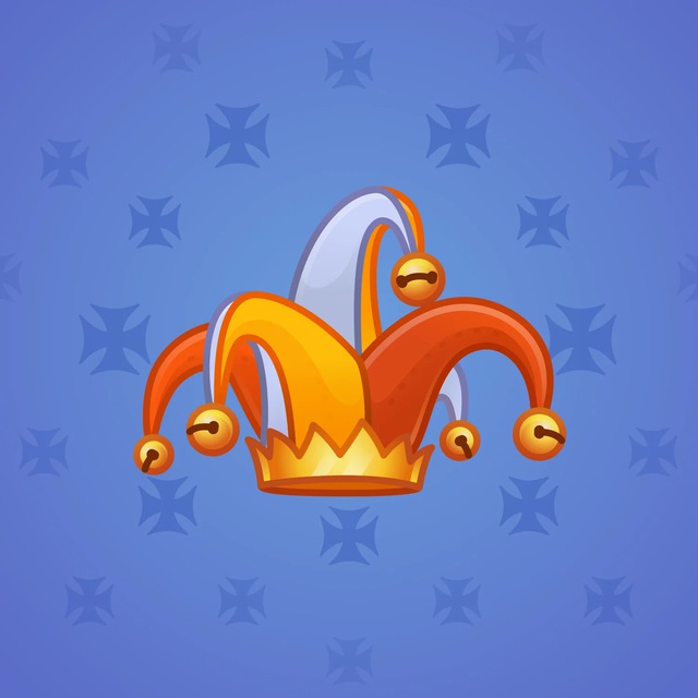 NFT-подарок Jester Hat Jolly Orange