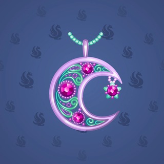 Moon Pendant #3612