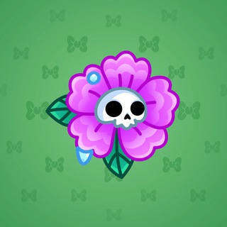 Skull Flower #14733