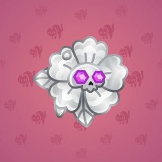 Skull Flower #7144