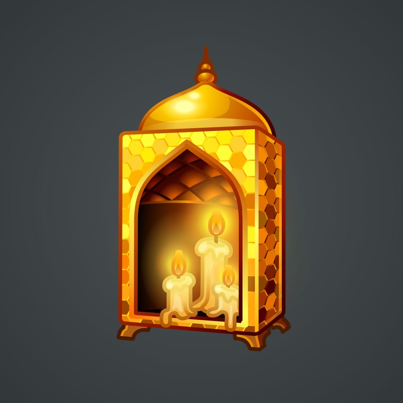 NFT-подарок Mirage Lamp Amber Alcove