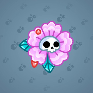 Skull Flower #3359
