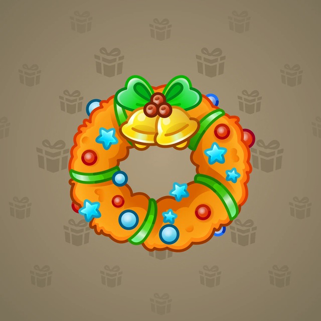 NFT-подарок Winter Wreath Pumpkin