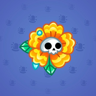 Skull Flower #3691
