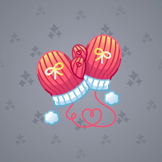 Snow Mittens #39058